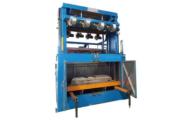 Single-station-vacuum-thermoforming-machine